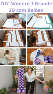 COMO FAZER MOSAICO DE BALÃO - BuBa DIY