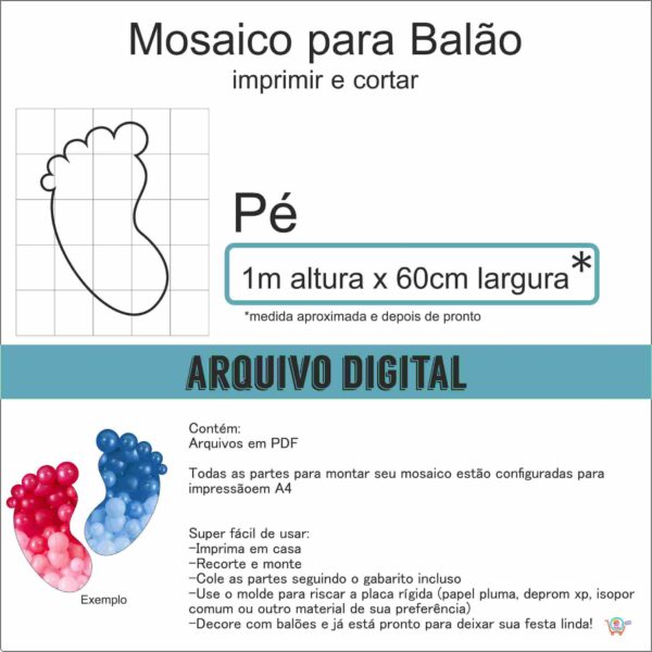 Template Pé - Arquivo Digital