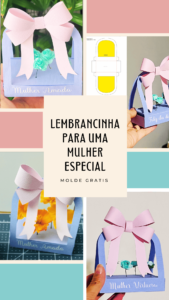 Lembrancinha de Dia das Mães e o Dia da Mulher com Molde Grátis. - BuBa DIY